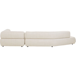 Canapé d'angle droite BOW Kare Design creme