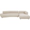 Canapé d'angle droite BOW Kare Design creme