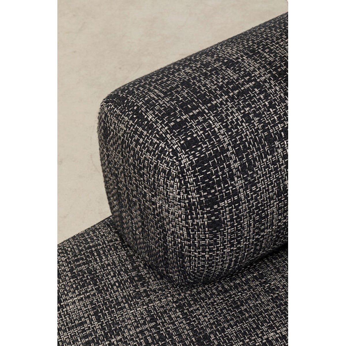 Canapé d'angle droite BOW Kare Design Gris