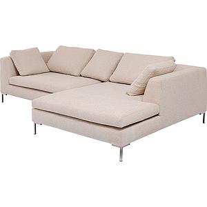 Canapé d'angle droite GIANNI Kare Design crème