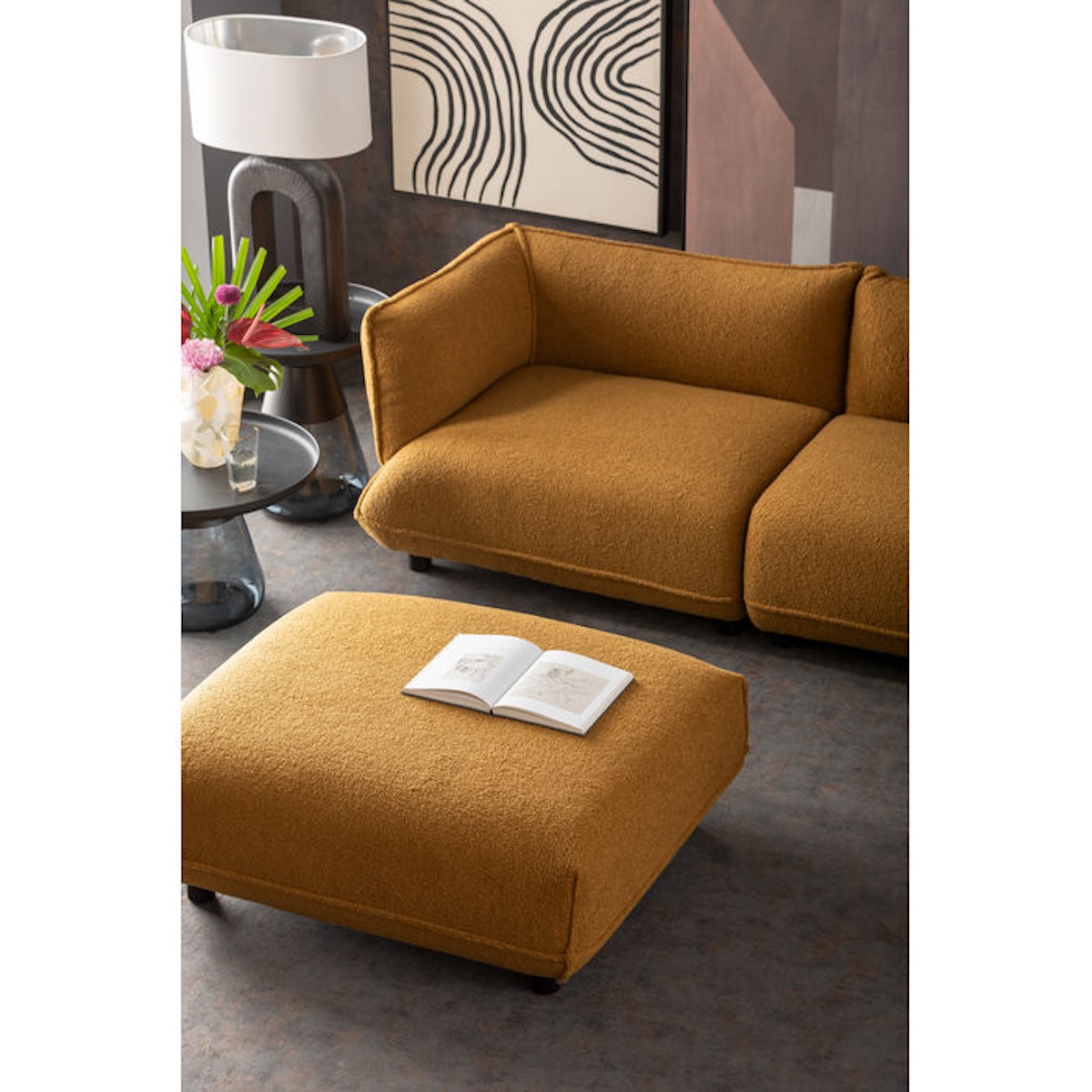 Canapé d'angle droite GIGI Kare Design