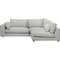 Canapé d'angle droite IMOLA Kare Design crème