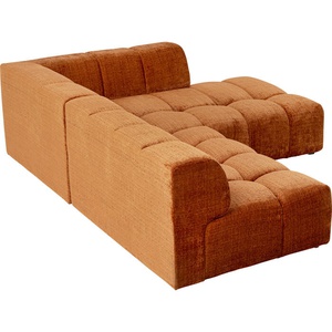 Canapé d'angle gauche 265cm BELAMI Kare Design rouille