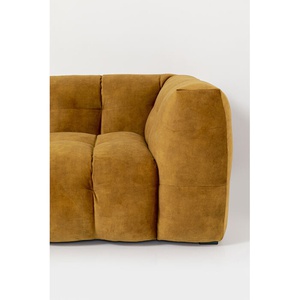 Canapé d'angle gauche 320cm SALAMANCA Kare Design brun doré