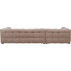 Canapé d'angle gauche 320cm SALAMANCA Kare Design marron clair