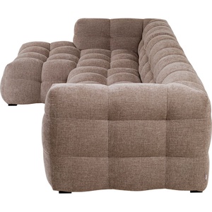 Canapé d'angle gauche 320cm SALAMANCA Kare Design marron clair