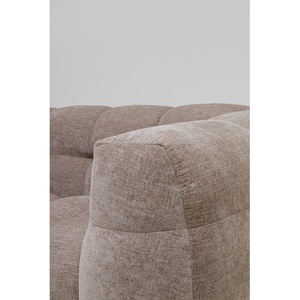 Canapé d'angle gauche 320cm SALAMANCA Kare Design marron clair