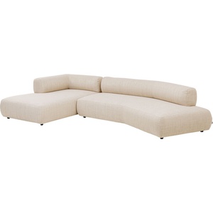 Canapé d'angle gauche BOW Kare Design creme