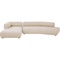 Canapé d'angle gauche BOW Kare Design creme