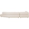 Canapé d'angle gauche BOW Kare Design creme