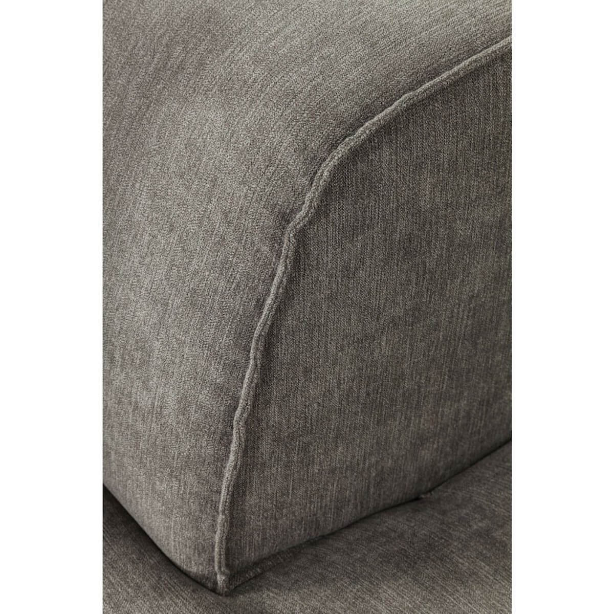 Canapé d'angle Infinity Atlanta gris gauche Kare Design
