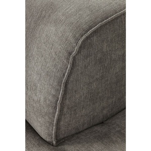Canapé d'angle Infinity Atlanta gris gauche Kare Design