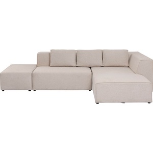 Canapé d'angle Infinity crème Kare Design ottomane droite