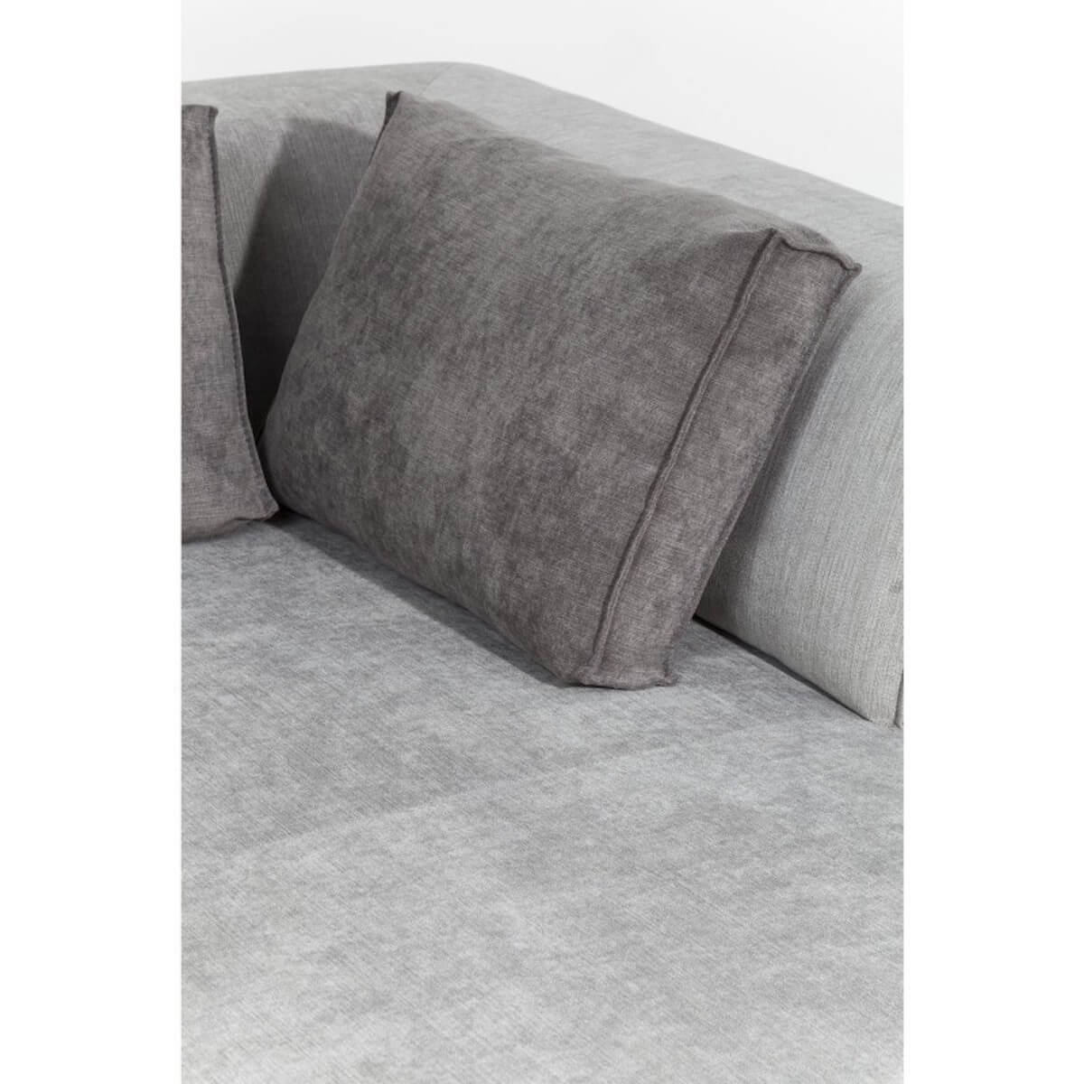 Canapé d'angle Infinity Vegas gris Kare Design