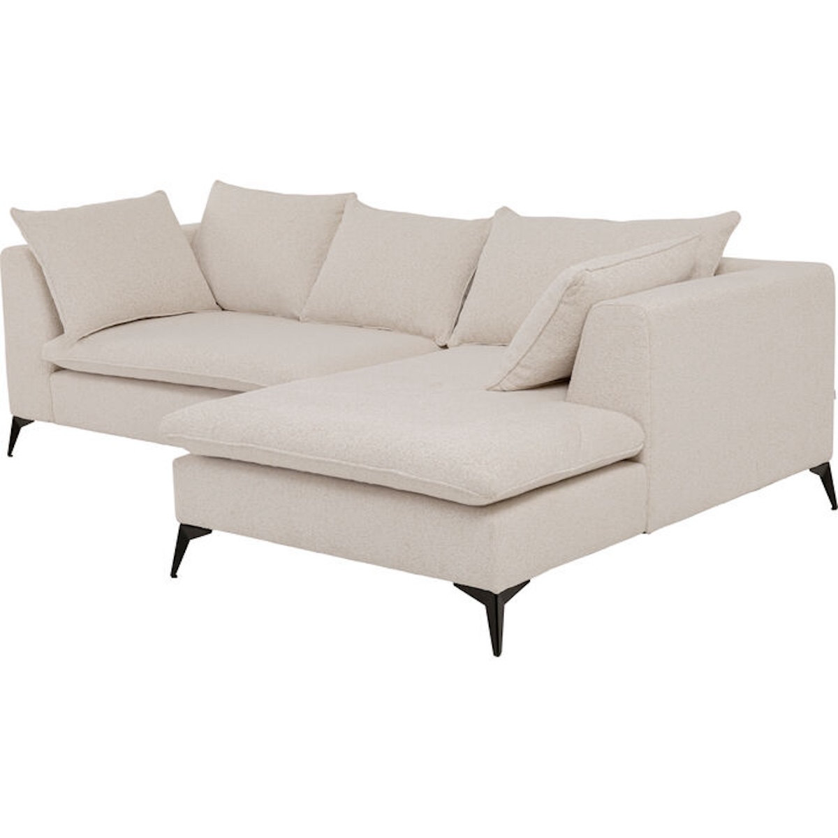 Canapé d'angle JIMMY Kare Design crème droite