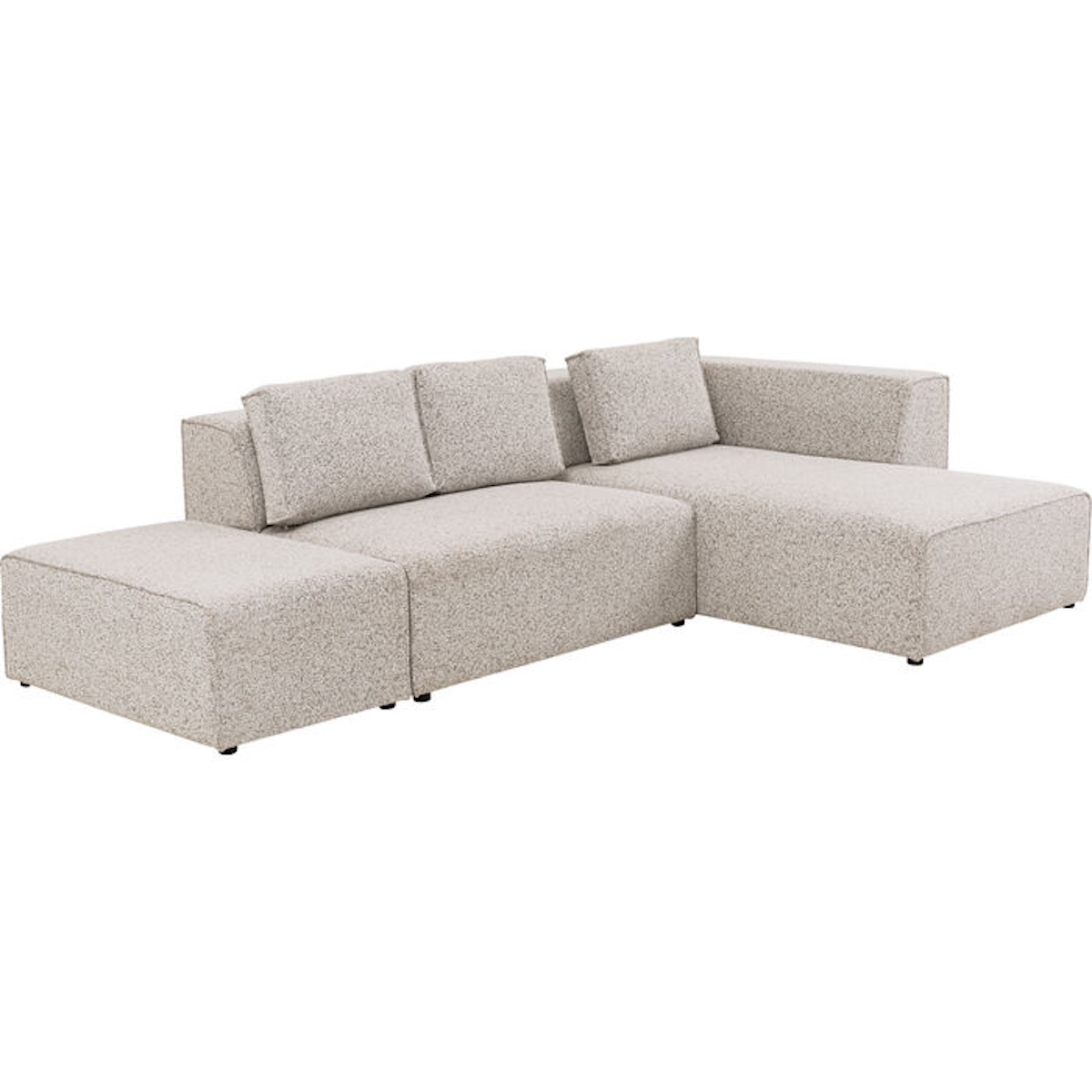 Canapé d'angle Ottomane droite MACCIATO Kare Design