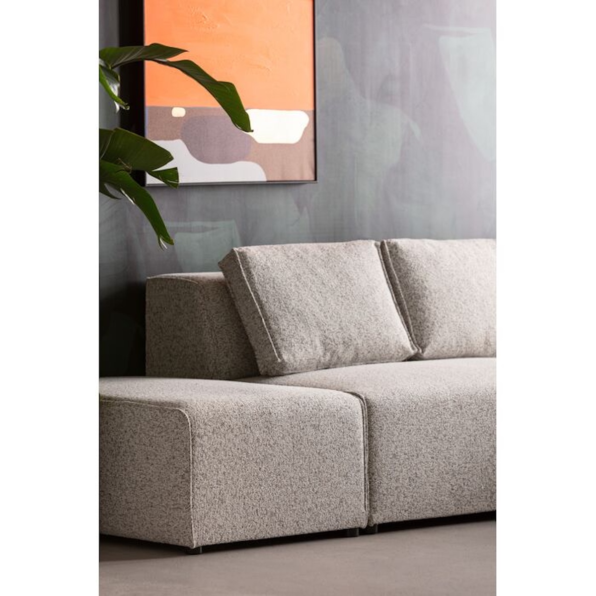 Canapé d'angle Ottomane droite MACCIATO Kare Design