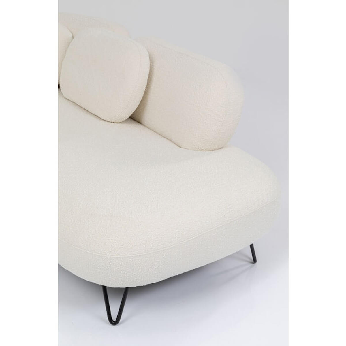 Canapé d'angle PEPPO Kare Design blanc