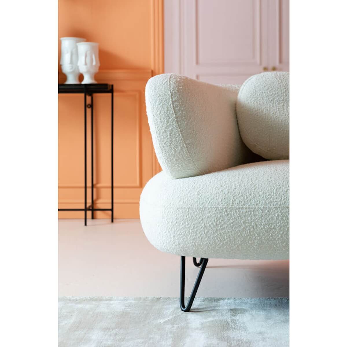 Canapé d'angle PEPPO Kare Design blanc