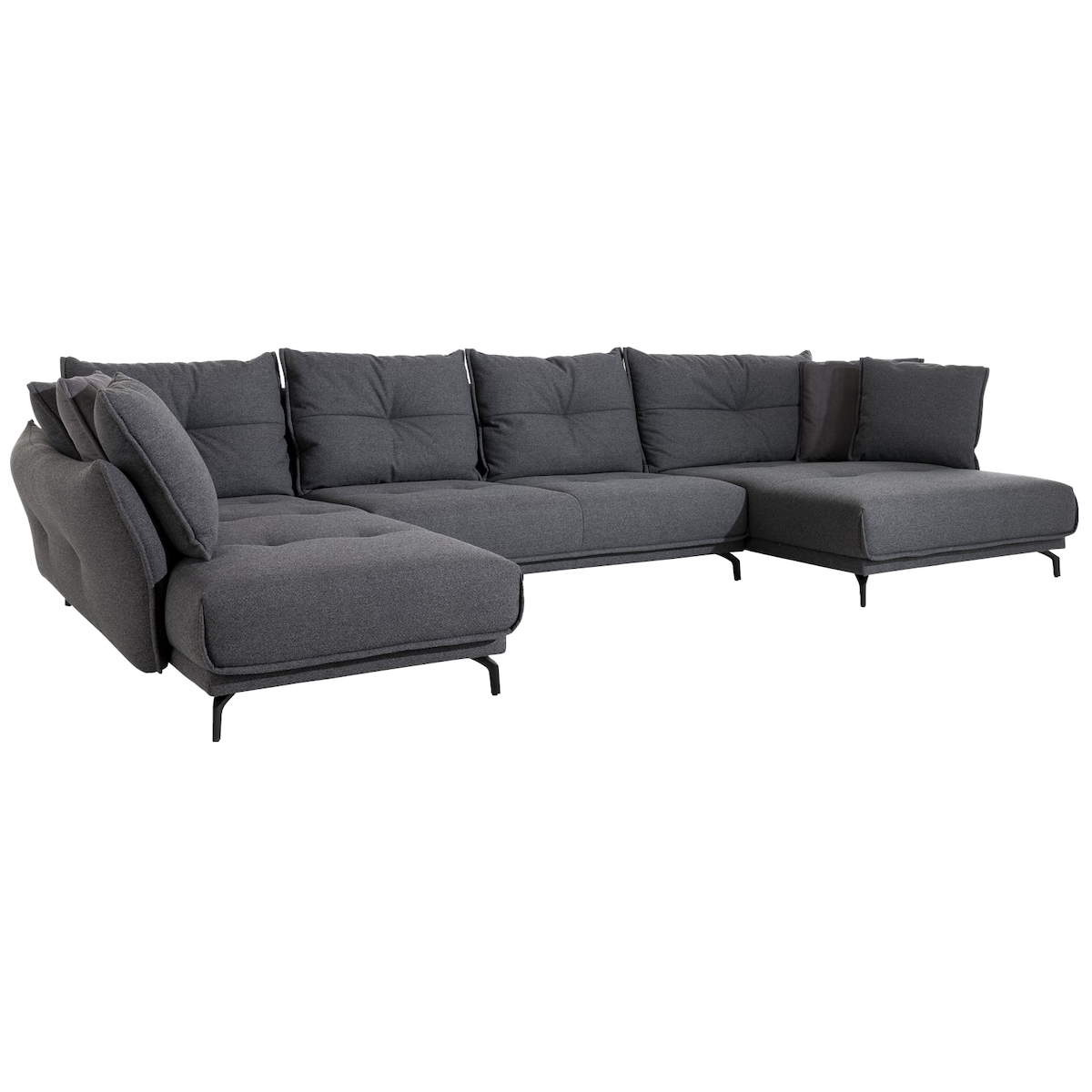 Canapé d'angle XL ALBI Henders & Hazel Ponti-Anthracite