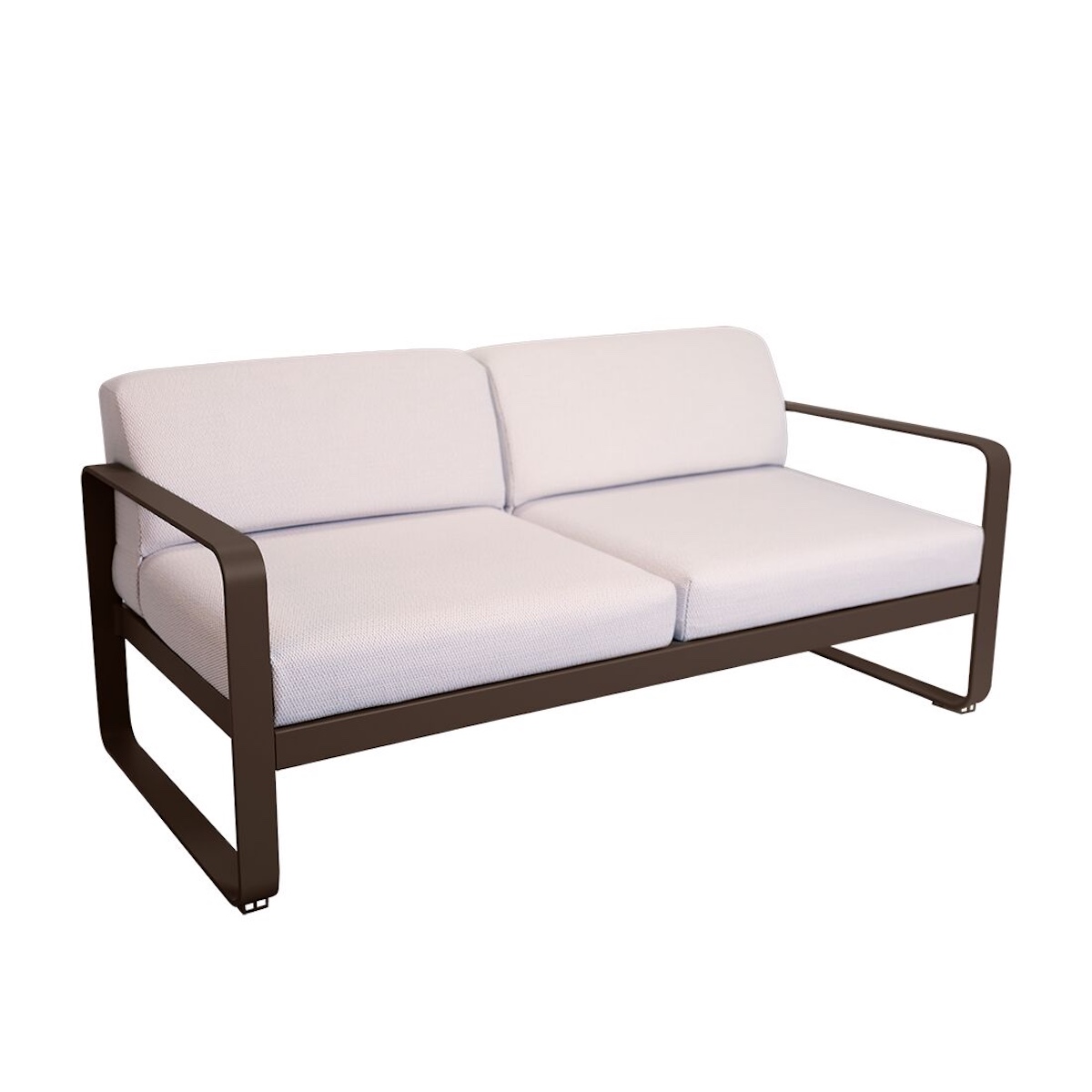 Canapé de jardin 2 places BELLEVIE Fermob tonka-perle
