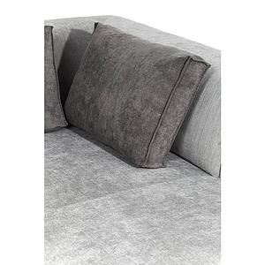 Canapé méridienne gauche INFINITY Kare Design gris