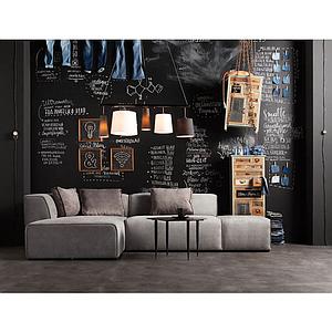 Canapé méridienne gauche INFINITY Kare Design gris