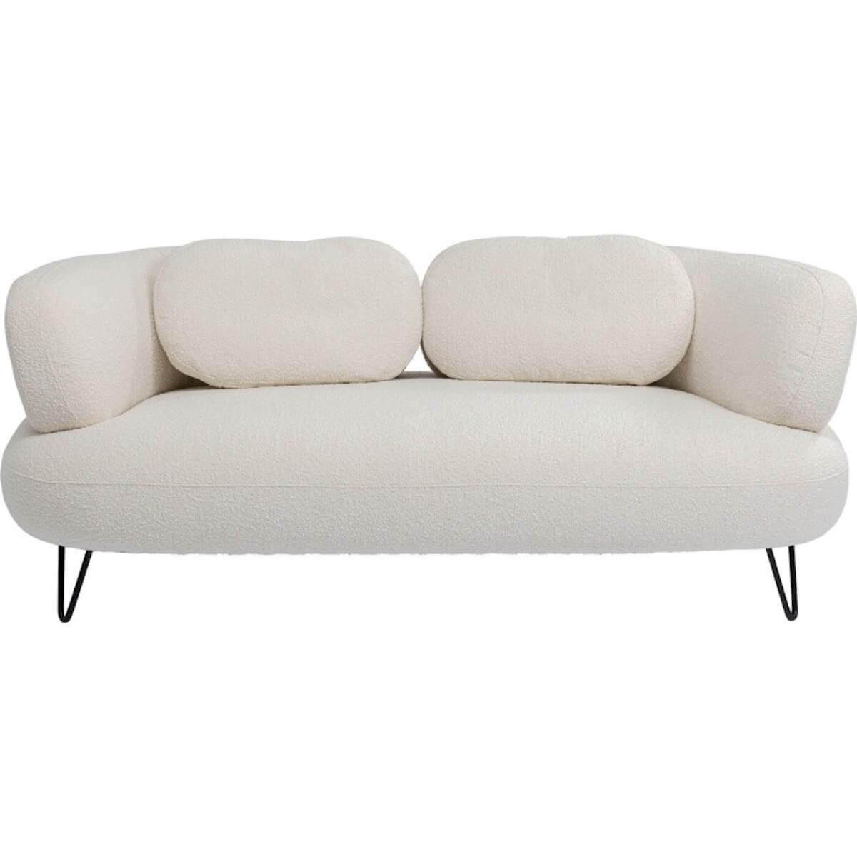 Canapé Peppo 2-places blanc 182cm Kare Design