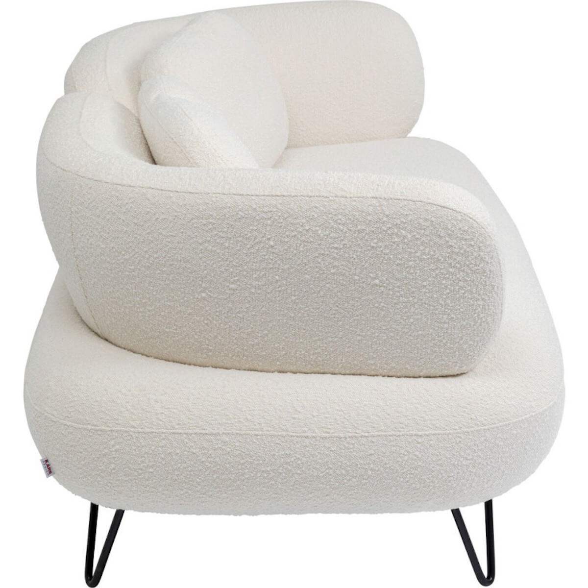 Canapé Peppo 2-places blanc 182cm Kare Design