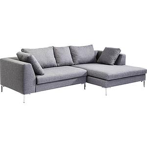 Canapée d'angle droite GIANNI Kare Design gris
