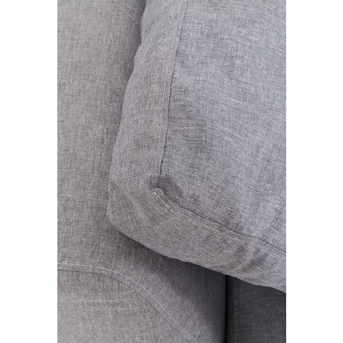 Canapée d'angle gauche GIANNI Kare Design gris