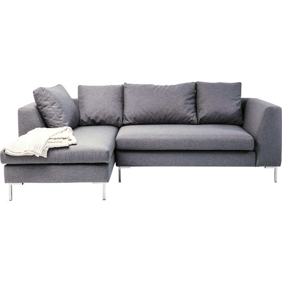 Canapée d'angle gauche GIANNI Kare Design Small gris