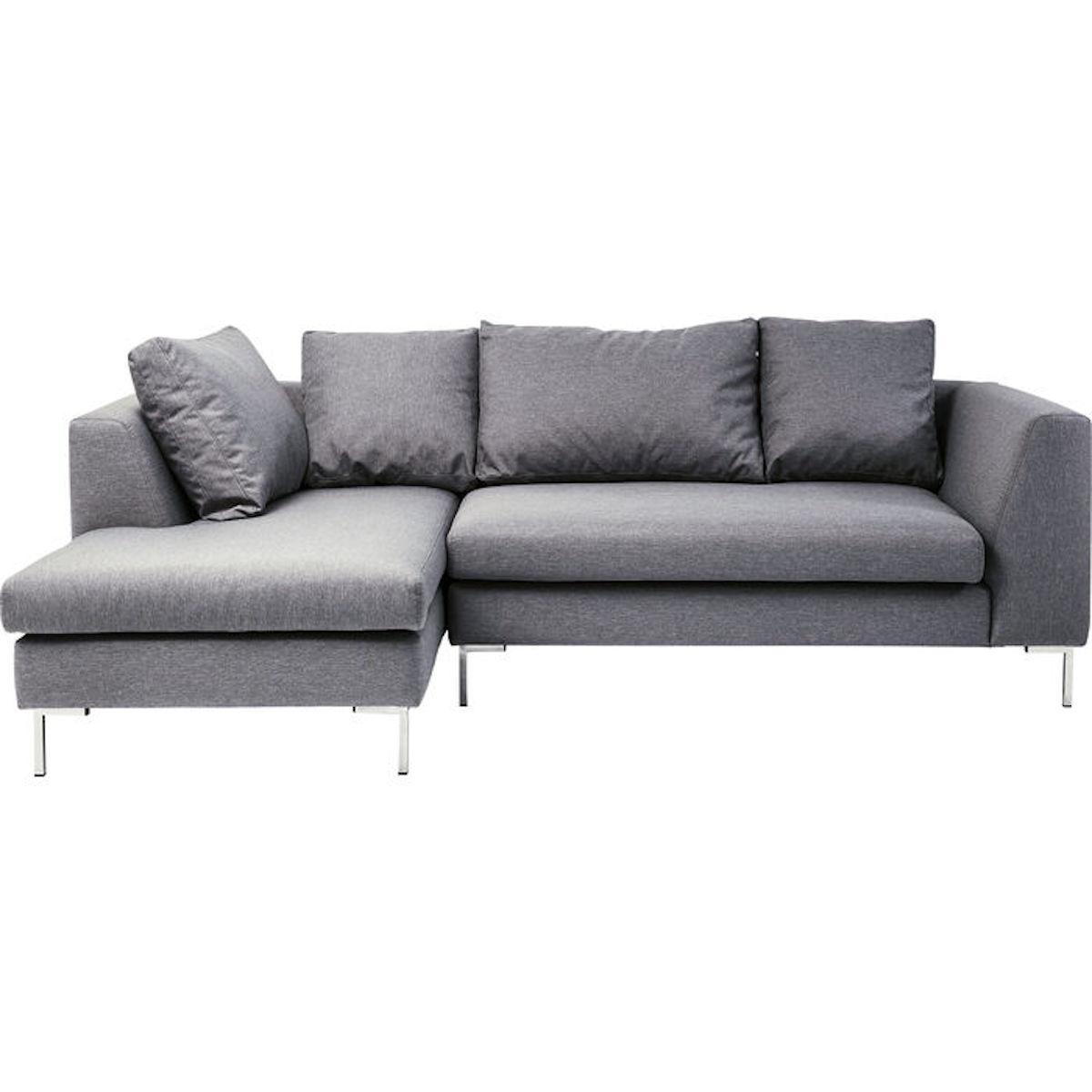 Canapée d'angle gauche GIANNI Kare Design Small gris