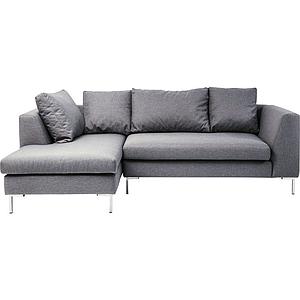 Canapée d'angle gauche GIANNI Kare Design Small gris