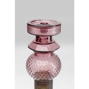 Candle Holder Marvelous Duo Purple Grey 49 Kare Design