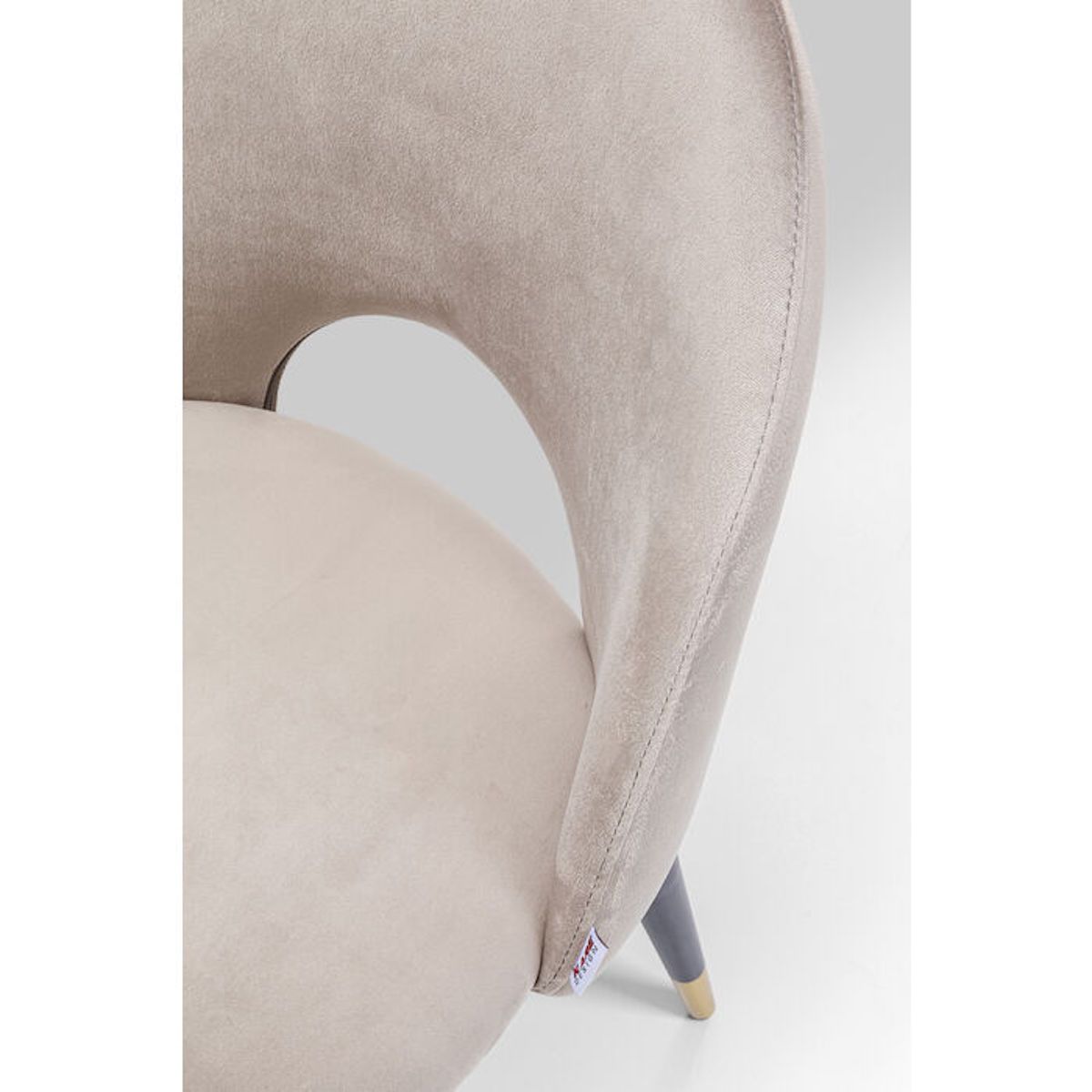Chair Iris Velvet Beige Kare Design