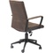 Chair Office LABORA Kare Design marron foncé