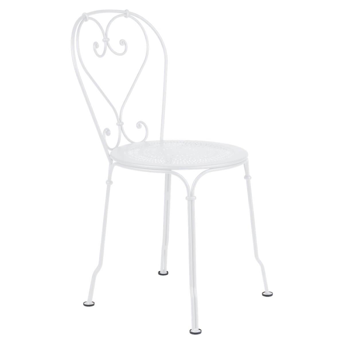 Chaise 1900 Fermob blanc coton