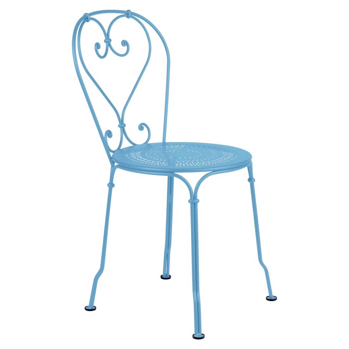 Chaise 1900 Fermob bleu maya
