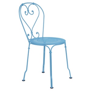 Chaise 1900 Fermob bleu maya