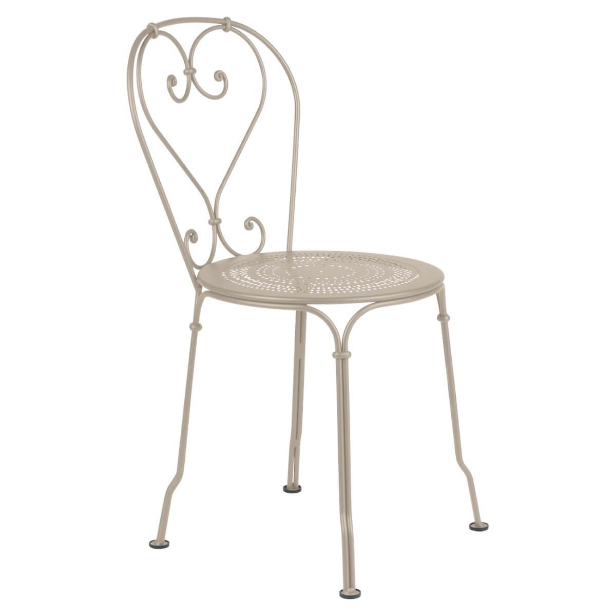 Chaise 1900 Fermob brun muscade