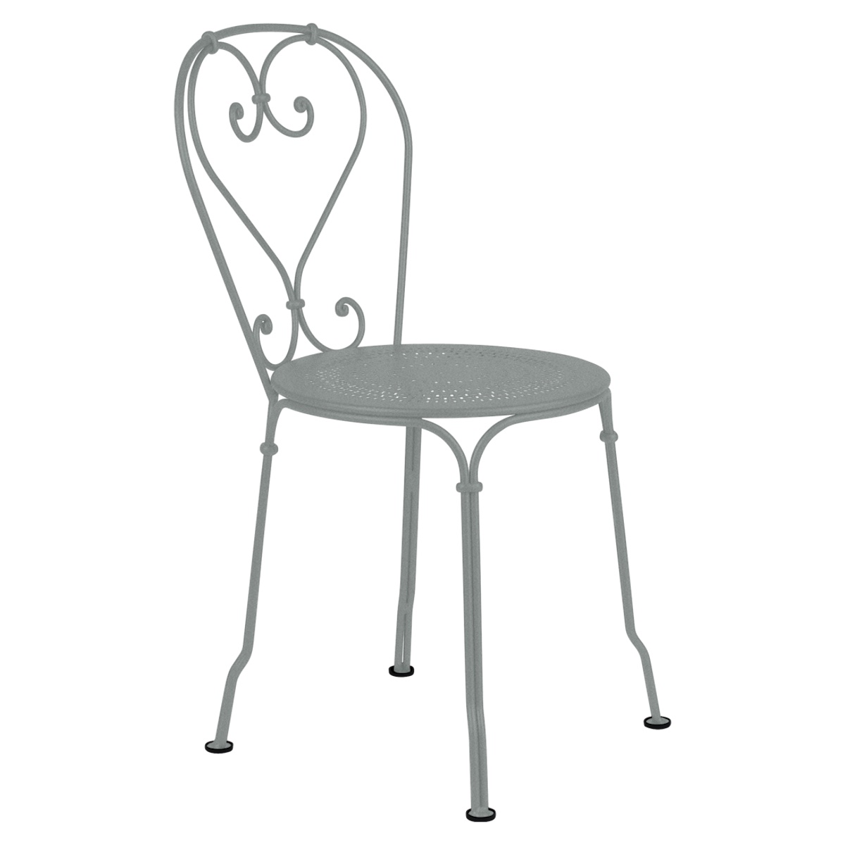 Chaise 1900 Fermob gris lapilli 