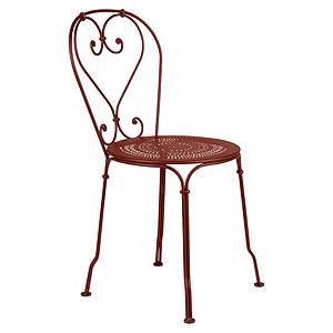 Chaise 1900 Fermob rouge ocre