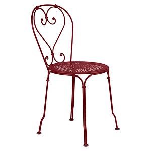 Chaise 1900 Fermob rouge piment