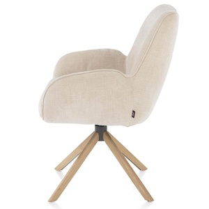 Chaise à accoudoirs RILEY Henders & Hazel crème