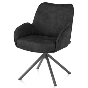 Chaise à accoudoirs RILEY Henders & Hazel offblack