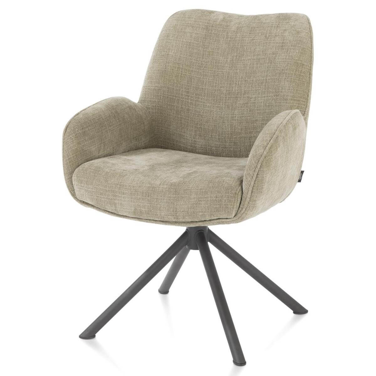Chaise à accoudoirs RILEY Henders & Hazel vert
