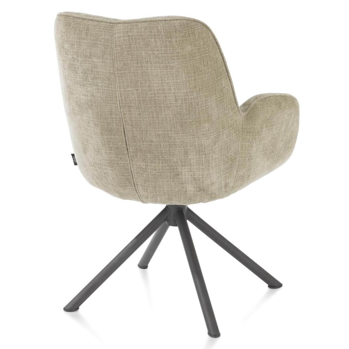 Chaise à accoudoirs RILEY Henders & Hazel vert