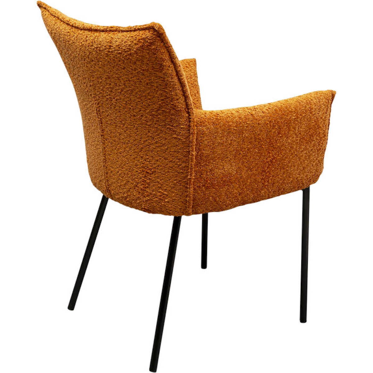 Chaise à accoudoirs SELMA Kare Design orange