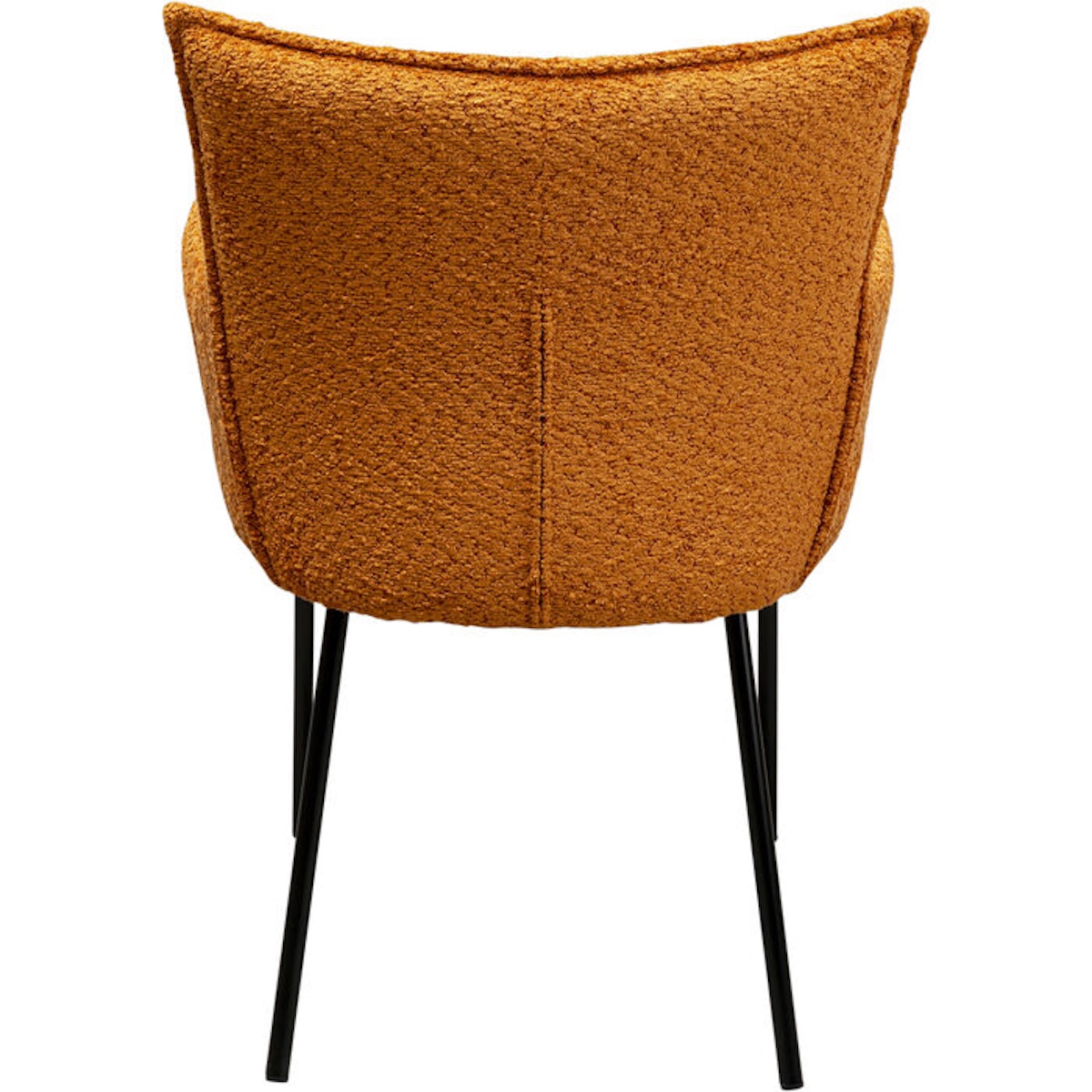 Chaise à accoudoirs SELMA Kare Design orange